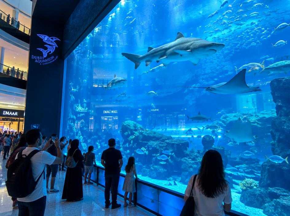 Dubai Aquarium & Underwater Zoo